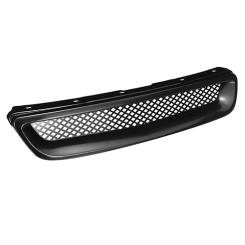 AEIOUPMMA ABS Schwarz Auto Front Stoßstange Haube Grill Grille Abdeckung Trim Für Honda Civic EK CX DX EX HX LX Type R 1996 1997 1998 AEIOUPMMA ABS Schwarz Auto Front Stoßstange Haube Grill Grille Abdeckung Trim Für Honda Civic EK CX DX EX HX LX Type R 1996 1997 1998 von AEIOUPMMA