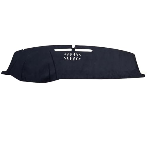 AEIOUPMMA Auto-Armaturenbrett-Matte, Sonnenschutz, schützender Teppich, Armaturenbrett-Matte, Dashmat Für Land Range Rover Velar 2017 2018 2019 2020 2021 2022(LHD Black) von AEIOUPMMA