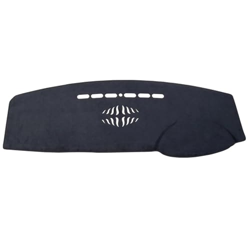 AEIOUPMMA Auto-Armaturenbrett-Matte, Sonnenschutz, schützender Teppich, Armaturenbrett-Matte, Dashmat Für Land Rover Discovery 5 2017 2018 2019 2020 LR5(RHD Black) von AEIOUPMMA