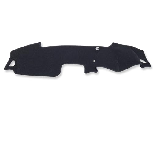 AEIOUPMMA Auto-Armaturenbrett-Matte, Sonnenschutz, schützender Teppich, Armaturenbrett-Matte, Dashmat Für Mazda MX-5 Roadster Miata 2015-2022 ND RF MX5(RHD Black) von AEIOUPMMA