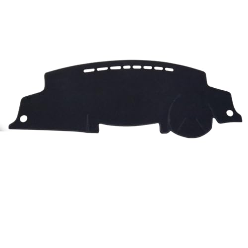 AEIOUPMMA Auto-Armaturenbrett-Matte, Sonnenschutz, schützender Teppich, Armaturenbrett-Matte, Dashmat Für Toyota Highlander Kluger 2008 2009 2010 2011 2012 2013(Black RHD) von AEIOUPMMA