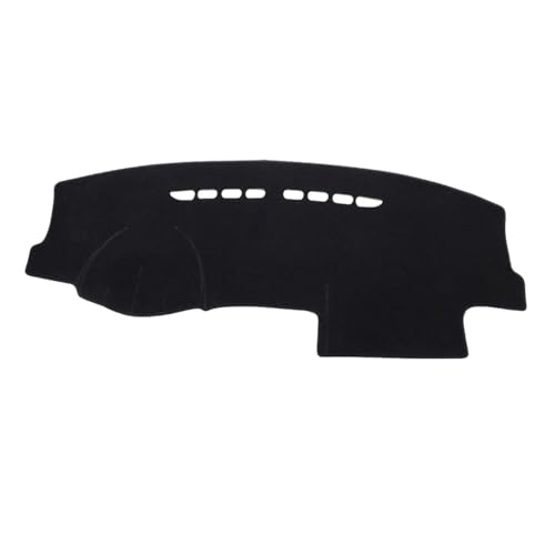 AEIOUPMMA Auto-Armaturenbrett-Matte, Sonnenschutz, schützender Teppich, Armaturenbrett-Matte, Dashmat Für VW Golf 6 MK6 2009 2010 2011 2012 2013(LHD Black) von AEIOUPMMA