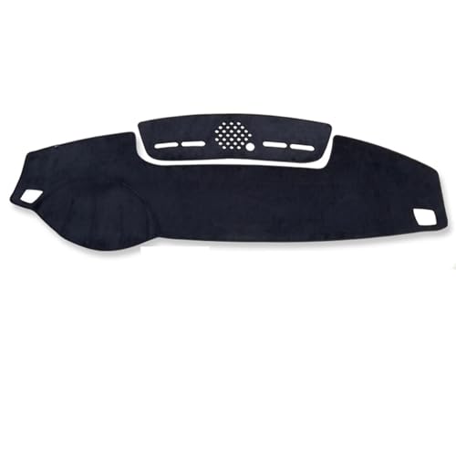 AEIOUPMMA Auto Armaturenbrett Matte Sonnenschutz Schutz Teppich Dash Mat Dashmat Sport Für Range Rover 2006 2007 2008 2009(LHD Black) von AEIOUPMMA