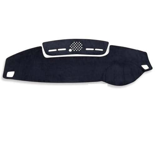 AEIOUPMMA Auto Armaturenbrett Matte Sonnenschutz Schutz Teppich Dash Mat Dashmat Sport Für Range Rover 2006 2007 2008 2009(RHD Black) von AEIOUPMMA
