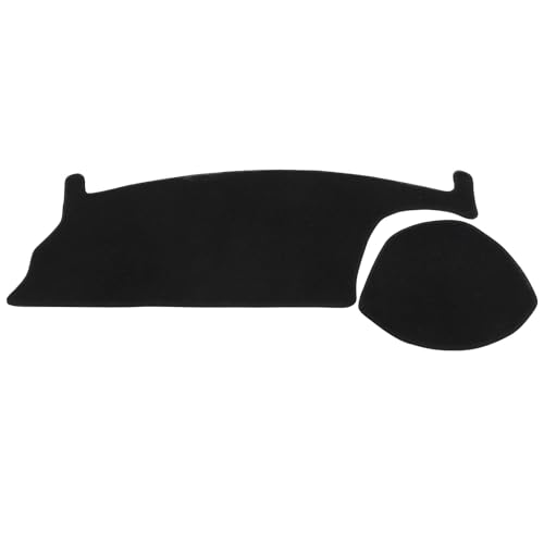 AEIOUPMMA Auto Armaturenbrett Matte Zubehör Sonnenschutz Schutzpolster Teppichabdeckung Für Toyota 86 Für Subaru BRZ 2022 GR86(Right-Rudder Black) von AEIOUPMMA