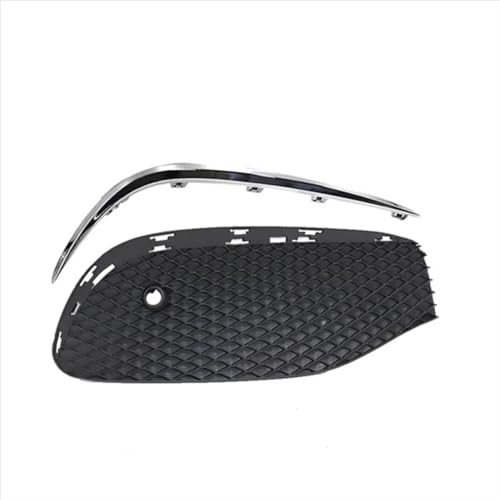 AEIOUPMMA Auto Front Stoßstange Nebel Licht Kühlergrill Nebel Lampe Grill Abdeckung mit Chrom Streifen Rechts Für Mercedes-Benz E Class W213 2016-2020 AEIOUPMMA Auto Front Stoßstange Nebel Licht Kühlergrill Nebel Lampe Grill Abdeckung mit Chrom Streifen Rechts Für Mercedes-Benz E Class W213 2016-2020 von AEIOUPMMA
