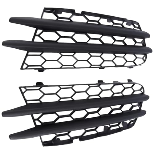 AEIOUPMMA Auto Front Stoßstange Nebel Licht Mesh Grille Nebel Lampe Waben Abdeckung Für VW Scirocco 2008-2014 1K8853665 1K8853666 von AEIOUPMMA