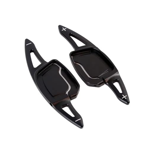AEIOUPMMA Auto Lenkrad Paddle Shift Verlängerung Getriebe Zubehör Für Audi A1 A4 S4 Avant A5 S5 Sportback S Line 2021 2022 2023 2024(Black) von AEIOUPMMA