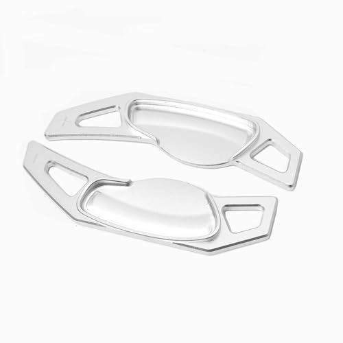 AEIOUPMMA Auto Lenkrad verlängern Getriebeverlängerung Aluminium Schaltwippe Für Benz Smart 451 453 ForTwo 2009-2015 2016 Four 2015-2016(Silver) von AEIOUPMMA