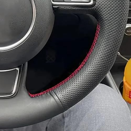 AEIOUPMMA Auto-Lenkradbezug für Audi A1 8X A3 8V A4 B8 A5 8T A6 C7 A7 A8 D4 Q3 8U Q5 8R AEIOUPMMA Auto-Lenkradbezug für Audi A1 8X A3 8V A4 B8 A5 8T A6 C7 A7 A8 D4 Q3 8U Q5 8R von AEIOUPMMA