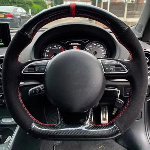 AEIOUPMMA Auto-Lenkradbezug für Audi A5 A7 RS7 S7 SQ5 S6 S5 RS5 S4 RS4 S3 2012-2018 AEIOUPMMA Auto-Lenkradbezug für Audi A5 A7 RS7 S7 SQ5 S6 S5 RS5 S4 RS4 S3 2012-2018 von AEIOUPMMA