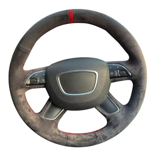 AEIOUPMMA Auto-Lenkradbezug für Audi A6 A3 A4 Q3 Q5 Q7 A8 S8 AEIOUPMMA Auto-Lenkradbezug für Audi A6 A3 A4 Q3 Q5 Q7 A8 S8 von AEIOUPMMA