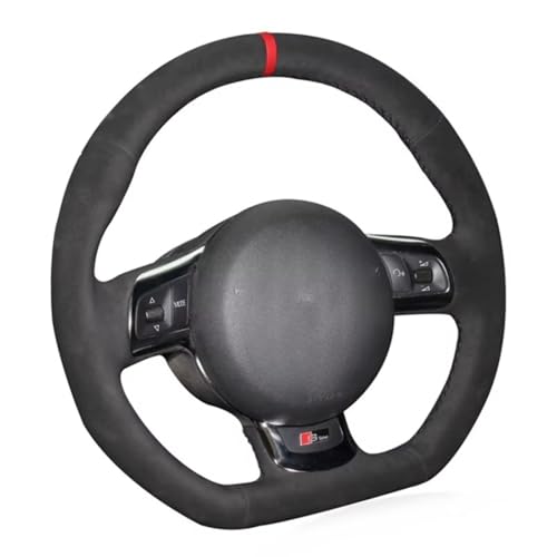 AEIOUPMMA Auto-Lenkradbezug für Audi TT TTS 2006-2014 A3 S3 Sportback 2008-2012 R8 AEIOUPMMA Auto-Lenkradbezug für Audi TT TTS 2006-2014 A3 S3 Sportback 2008-2012 R8 von AEIOUPMMA