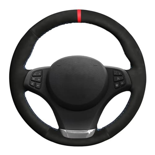 AEIOUPMMA Auto-Lenkradbezug für BMW E83 X3 2003 2004 2005 2006 2007 2008 2009 2010 E53 X5 2004-2006 von AEIOUPMMA