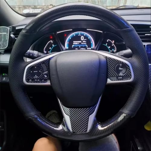 AEIOUPMMA Auto-Lenkradbezug für Honda Civic 10 X CR-V CRV Clarity 2016-2022 von AEIOUPMMA