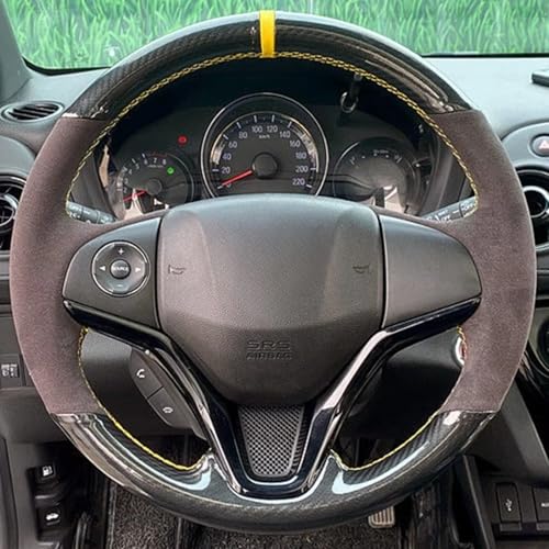 AEIOUPMMA Auto-Lenkradbezug für Honda Civic Civic 10 2016-2019 CRV CR-V 2017-2019 von AEIOUPMMA