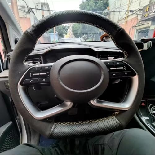 AEIOUPMMA Auto-Lenkradbezug für Hyundai Elantra 5 Solaris Elantra Sport GT AEIOUPMMA Auto-Lenkradbezug für Hyundai Elantra 5 Solaris Elantra Sport GT von AEIOUPMMA