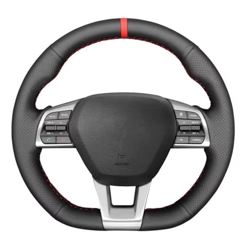 AEIOUPMMA Auto-Lenkradbezug für Hyundai Sonata 9 2015 2016 2017 2018-2019 von AEIOUPMMA