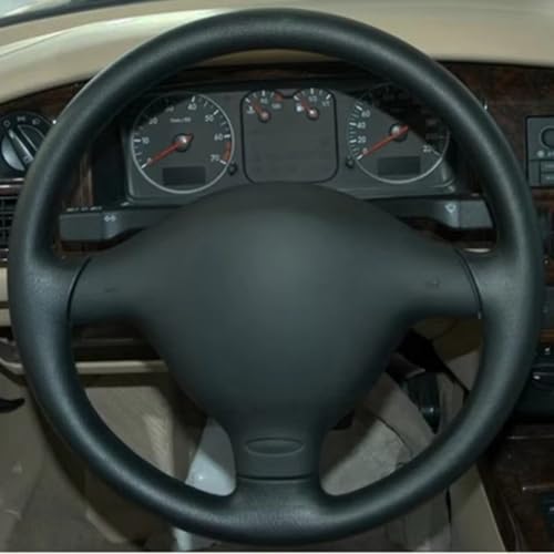 AEIOUPMMA Auto-Lenkradbezug für Volkswagen Golf 4 Passat B5 Polo MK6 Seat Leon von AEIOUPMMA