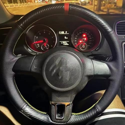 AEIOUPMMA Auto-Lenkradbezug für Volkswagen Transporter Caravelle Multivan T5 2009-2015 AEIOUPMMA Auto-Lenkradbezug für Volkswagen Transporter Caravelle Multivan T5 2009-2015 von AEIOUPMMA