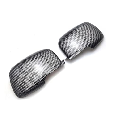 AEIOUPMMA Auto Rückspiegel Abdeckungen Seite Flügel Spiegel Kappen Carbon Faser Für Dodge Journey JUCV Für FIAT Freemont 2009-2020 von AEIOUPMMA