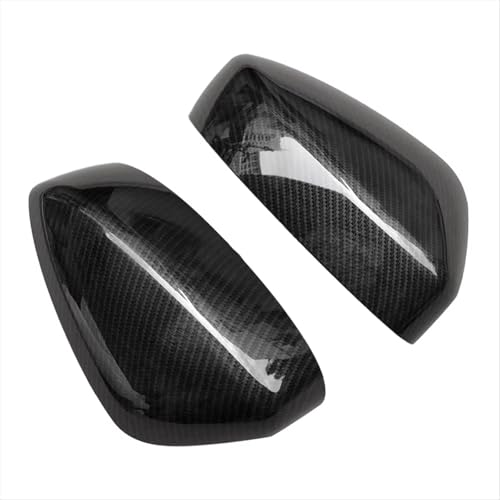 AEIOUPMMA Carbon Fiber ABS Rückspiegel Abdeckung Außen Seite Spiegel Abdeckung Für Mazda CX-5 CX-9 2017-2023 von AEIOUPMMA