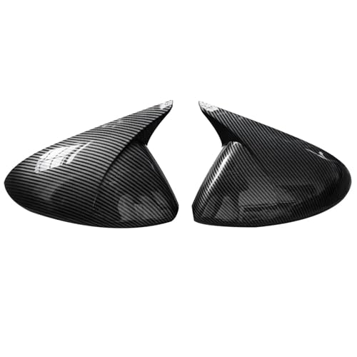 AEIOUPMMA Carbon Fiber Seitentür Rückspiegel Abdeckung Gehäuse Kappe Flügel Spiegel Ox Horn Trim Shell Für Chevrolet Cruze 2017 2018 von AEIOUPMMA