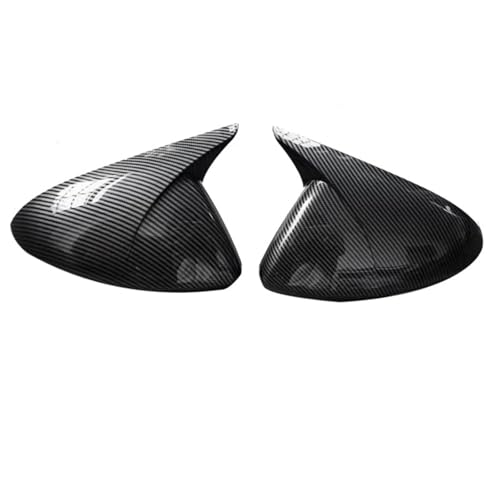 AEIOUPMMA Carbon Fiber Seitentür Rückspiegel Abdeckung Gehäuse Kappe Flügel Spiegel Ox Horn Trim Shell Für Chevrolet Cruze 2017 2018 von AEIOUPMMA