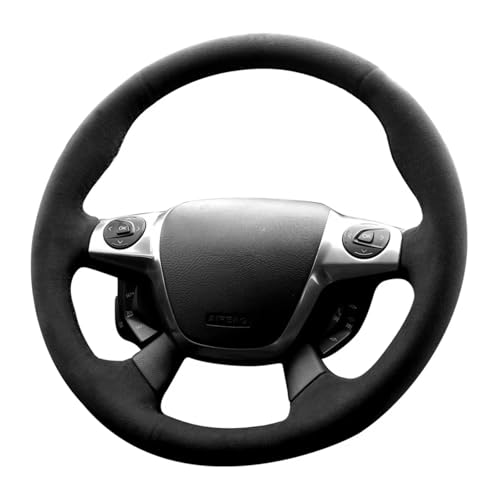 AEIOUPMMA Geflochtene Lenkradabdeckung fürs Auto für Ford Focus 3 ST C-Max Energi Hybrid Kuga 2012-2016 von AEIOUPMMA