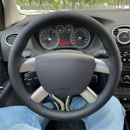 AEIOUPMMA Geflochtene Lenkradabdeckung fürs Auto für Ford Kuga Focus 2 C-MAX AEIOUPMMA Geflochtene Lenkradabdeckung fürs Auto für Ford Kuga Focus 2 C-MAX von AEIOUPMMA