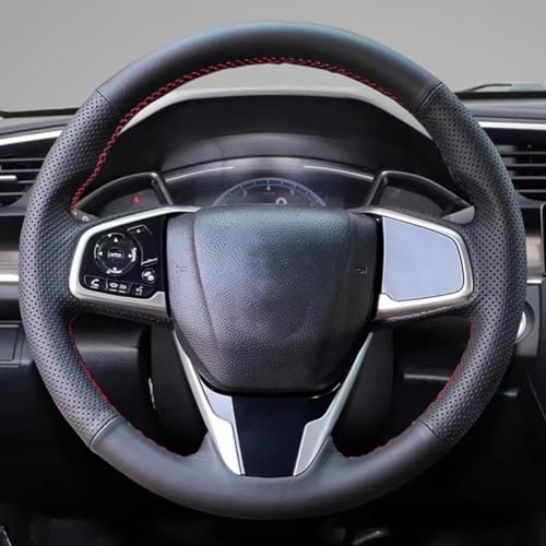 AEIOUPMMA Geflochtene Lenkradabdeckung fürs Auto für Honda Civic Civic 10 2016-2019 CRV CR-V 2017-2019 Clarity 2016-2018 von AEIOUPMMA