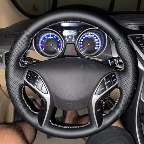 AEIOUPMMA Geflochtene Lenkradabdeckung fürs Auto für Hyundai Elantra 2011-2018 Avante i30 2012-2018 AEIOUPMMA Geflochtene Lenkradabdeckung fürs Auto für Hyundai Elantra 2011-2018 Avante i30 2012-2018 von AEIOUPMMA