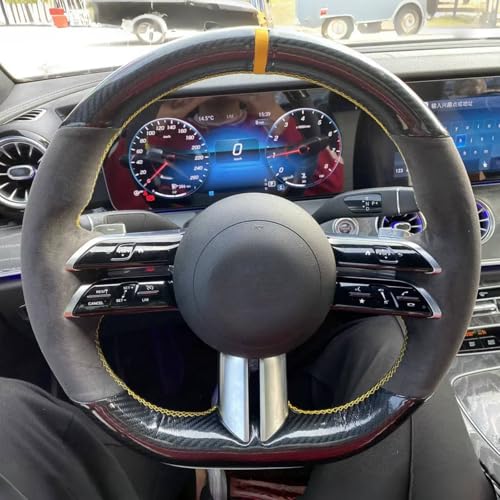 AEIOUPMMA Geflochtene Lenkradabdeckung fürs Auto für Mercedes Benz C-Class W206 2021 E-Class W213 2021 AEIOUPMMA Geflochtene Lenkradabdeckung fürs Auto für Mercedes Benz C-Class W206 2021 E-Class W213 2021 von AEIOUPMMA