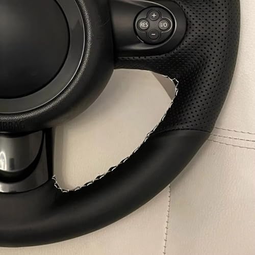 AEIOUPMMA Lenkrad-Zopf-Auto-Lenkradabdeckung für Mini Cooper Hatchback R56/R57 Clubman Clubvan Coupe AEIOUPMMA Lenkrad-Zopf-Auto-Lenkradabdeckung für Mini Cooper Hatchback R56/R57 Clubman Clubvan Coupe von AEIOUPMMA