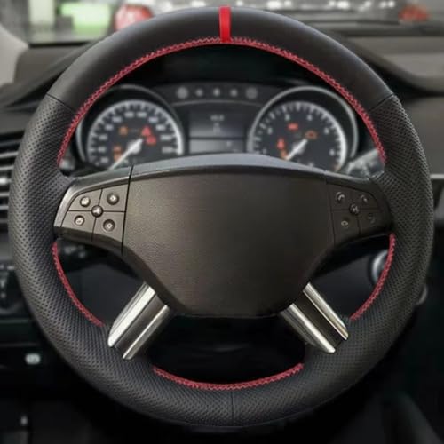 AEIOUPMMA Lenkradbezug Leder für Mercedes Benz GL R Class X164 2006-2009 M-Class W164 2005 2006 2007 2008 AEIOUPMMA Lenkradbezug Leder für Mercedes Benz GL R Class X164 2006-2009 M-Class W164 2005 2006 2007 2008 von AEIOUPMMA