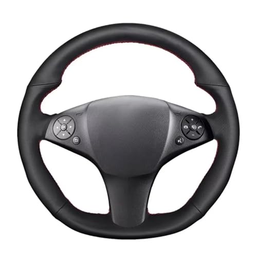 AEIOUPMMA Lenkradbezug aus echtem Leder fürs Auto für Mercedes Benz C63 AMG W204 CLS-Class CLS C219 W212 C207 E63 R197 SL R230 von AEIOUPMMA
