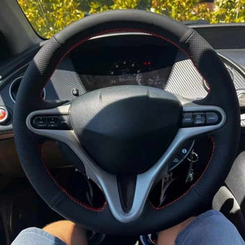 AEIOUPMMA Lenkradbezug für Honda Civic 2006-2011 von AEIOUPMMA