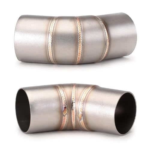 AEIOUPMMA Motorrad Auspuff Escape Modifizieren Doppeltes Mittelverbindungsrohr Für Ducati Hypermotard 796 Monster 696 795 1100 Superbike 848 1098 1198(696 795 796 1100) von AEIOUPMMA