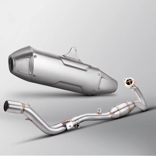 AEIOUPMMA Motorrad Auspuff Komplette System Ändern Kit Vorne Link Rohr Verbinden Schalldämpfer Für CRF250 CRF300 Rally CRF250L AEIOUPMMA Motorrad Auspuff Komplette System Ändern Kit Vorne Link Rohr Verbinden Schalldämpfer Für CRF250 CRF300 Rally CRF250L von AEIOUPMMA