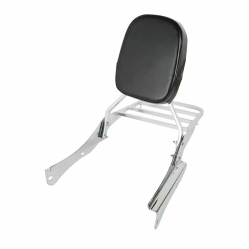 AEIOUPMMA Motorrad-Rückenlehne Sissy Bar Gepäckträger Für Honda Shadow Spirit VT750DC 2001-2003 2005-2007 von AEIOUPMMA