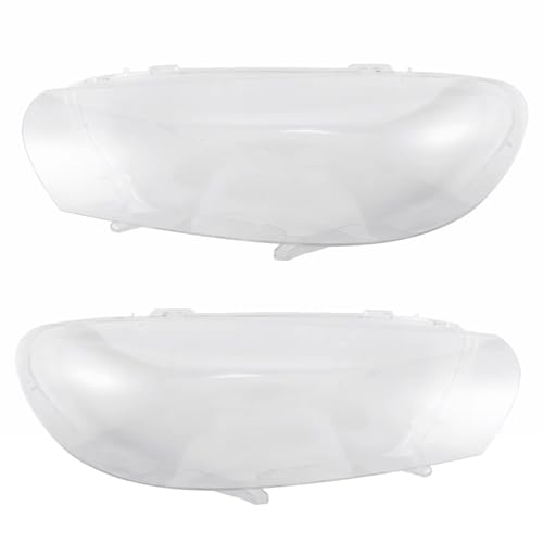 AEIOUPMMA Paar Links + Rechts Auto Scheinwerfer Objektiv Abdeckung Ersatz Transparent Lampenschirm Glas Shell Für Scirocco 2008-2014 von AEIOUPMMA