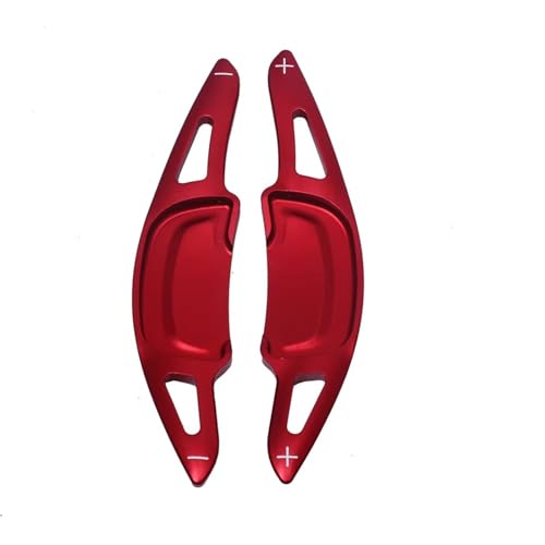 AEIOUPMMA Rad-Schaltwippen Auto-Lenkrad-Schaltwippen-Verlängerungsschalthebel 2 Stück Für Mazda 3 AXELA CX-30 MX30 2020 2021(Red) von AEIOUPMMA