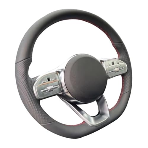 AEIOUPMMA Rutschfester Lenkradbezug aus geflochtenem Leder fürs Auto für Mercedes-Benz C-Class W205 E-Class W213 S-Class W222 GLC A-Class W177 AEIOUPMMA Rutschfester Lenkradbezug aus geflochtenem Leder fürs Auto für Mercedes-Benz C-Class W205 E-Class W213 S-Class W222 GLC A-Class W177 von AEIOUPMMA