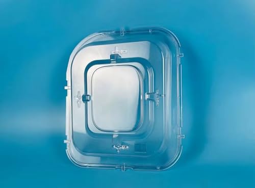AEIOUPMMA Scheinwerferabdeckung Transparente Scheinwerferschale Lampenschirmlinse für Geometry Geome E 2022 2023 von AEIOUPMMA