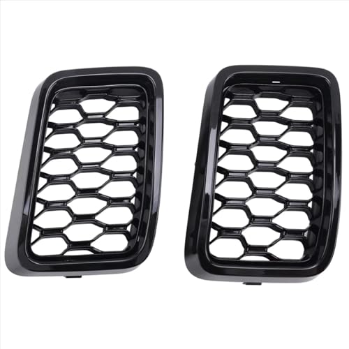 AEIOUPMMA Schwarz Auto Front Einsatz Mesh Grille Dekoration Abdeckung Front Kühler Einlass Grill Trim Für Jeep Cherokee 2019 2020 AEIOUPMMA Schwarz Auto Front Einsatz Mesh Grille Dekoration Abdeckung Front Kühler Einlass Grill Trim Für Jeep Cherokee 2019 2020 von AEIOUPMMA