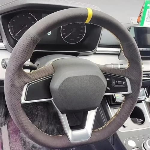 AEIOUPMMA Zubehör für Autolenkradabdeckungen für BYD Song Plus Yuan Tang HAN Qin 2015-2023 von AEIOUPMMA