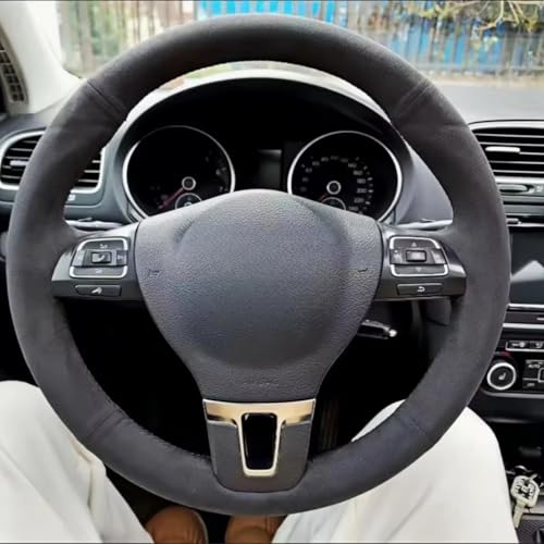 AEIOUPMMA Zubehör für Autolenkradabdeckungen für Volkswagen Golf Tiguan Passat B7 CC Touran von AEIOUPMMA