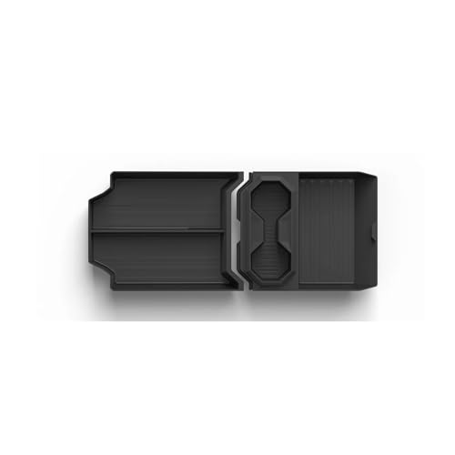 Center Console Lower Storage Box Getränkehalter Fach Organizer Aufräumen für Tesla Cybertruck 2024 2025 von AEIOUPMMA