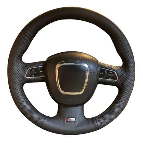 Leder-Lenkradbezug fürs Auto für Audi Audi A3 8P Sportback A4 B8 Avant A5 8T A6 C6 A8 D3 Q7 8R Q5 4L S4 S3 Leder-Lenkradbezug fürs Auto für Audi Audi A3 8P Sportback A4 B8 Avant A5 8T A6 C6 A8 D3 Q7 8R Q5 4L S4 S3 von AEIOUPMMA
