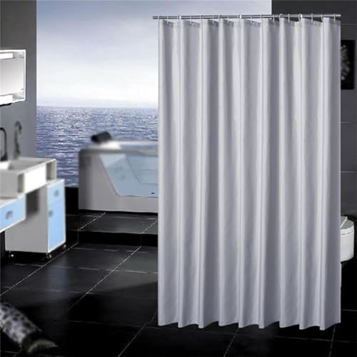 AEKDCL Duschvorhang Anti-schimmel Kariert Vorhang für Badewanne Dusche aus Stoff Wasserdicht Waschbar Hochwertig Stoff Duschvorhang Badewanne inklusive Duschvorhanghaken 400x110cm/WxL AEKDCL Duschvorhang Anti-schimmel Kariert Vorhang für Badewanne Dusche aus Stoff Wasserdicht Waschbar Hochwertig Stoff Duschvorhang Badewanne inklusive Duschvorhanghaken 400x110cm/WxL von AEKDCL